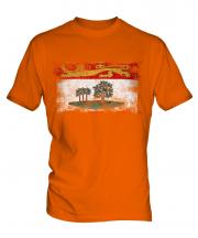 Prince Edward Island Distressed Flag Mens T-Shirt