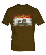 Prince Edward Island Distressed Flag Mens T-Shirt