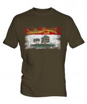 Prince Edward Island Distressed Flag Mens T-Shirt
