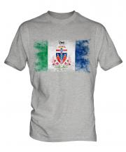 Yukon Distressed Flag Mens T-Shirt