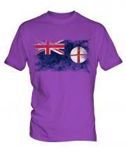 New South Wales Distressed Flag Mens T-Shirt