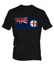 New South Wales Distressed Flag Mens T-Shirt