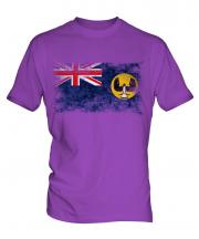 South Australia Distressed Flag Mens T-Shirt