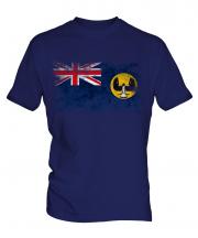South Australia Distressed Flag Mens T-Shirt