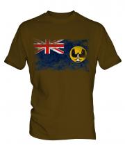 South Australia Distressed Flag Mens T-Shirt