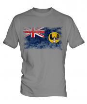 South Australia Distressed Flag Mens T-Shirt