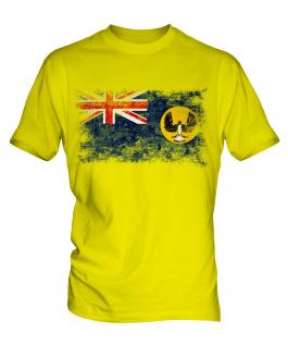 South Australia Distressed Flag Mens T-Shirt