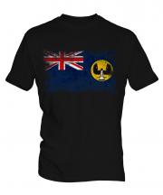 South Australia Distressed Flag Mens T-Shirt