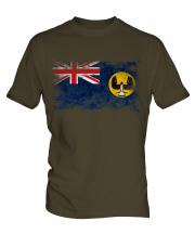 South Australia Distressed Flag Mens T-Shirt