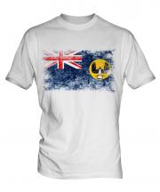South Australia Distressed Flag Mens T-Shirt