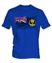 South Australia Distressed Flag Mens T-Shirt