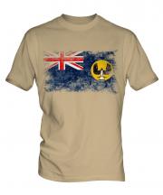 South Australia Distressed Flag Mens T-Shirt