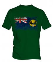 South Australia Distressed Flag Mens T-Shirt
