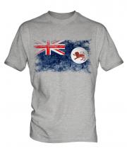Tasmania Distressed Flag Mens T-Shirt