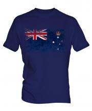 Victoria Distressed Flag Mens T-Shirt