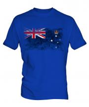 Victoria Distressed Flag Mens T-Shirt