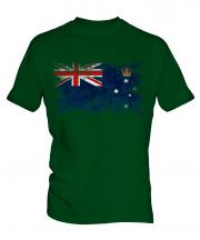 Victoria Distressed Flag Mens T-Shirt