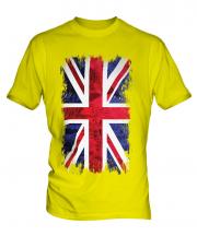 Union Jack Grunge Flag Mens T-Shirt
