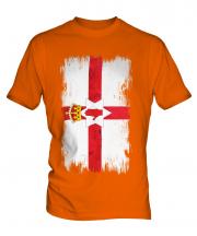 Northern Ireland Grunge Flag Mens T-Shirt