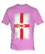 Northern Ireland Grunge Flag Mens T-Shirt