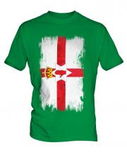 Northern Ireland Grunge Flag Mens T-Shirt