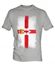 Northern Ireland Grunge Flag Mens T-Shirt