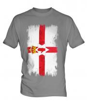 Northern Ireland Grunge Flag Mens T-Shirt