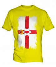 Northern Ireland Grunge Flag Mens T-Shirt