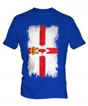 Northern Ireland Grunge Flag Mens T-Shirt