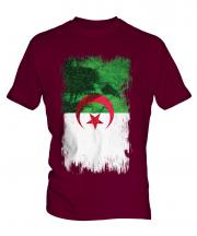Algeria Grunge Flag Mens T-Shirt