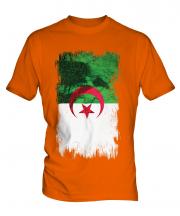 Algeria Grunge Flag Mens T-Shirt