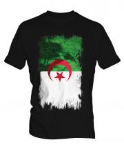 Algeria Grunge Flag Mens T-Shirt