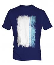 Altai Republic Grunge Flag Mens T-Shirt