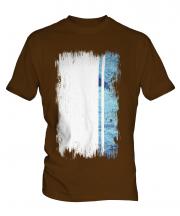 Altai Republic Grunge Flag Mens T-Shirt