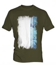Altai Republic Grunge Flag Mens T-Shirt