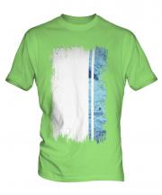 Altai Republic Grunge Flag Mens T-Shirt