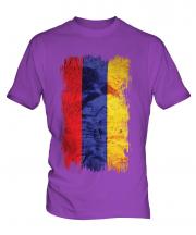 Armenia Grunge Flag Mens T-Shirt