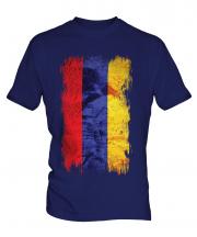Armenia Grunge Flag Mens T-Shirt