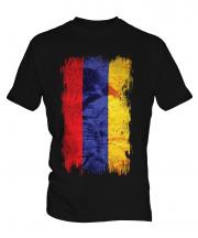 Armenia Grunge Flag Mens T-Shirt