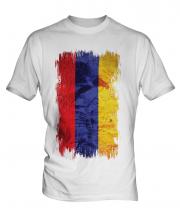 Armenia Grunge Flag Mens T-Shirt