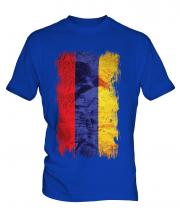 Armenia Grunge Flag Mens T-Shirt