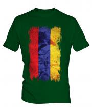 Armenia Grunge Flag Mens T-Shirt