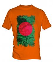 Bangladesh Grunge Flag Mens T-Shirt