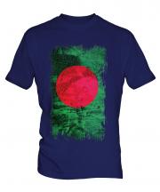 Bangladesh Grunge Flag Mens T-Shirt