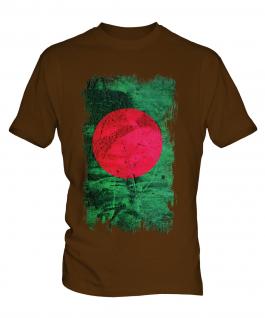 Bangladesh Grunge Flag Mens T-Shirt