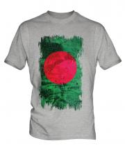 Bangladesh Grunge Flag Mens T-Shirt