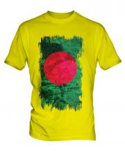 Bangladesh Grunge Flag Mens T-Shirt