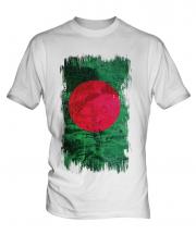 Bangladesh Grunge Flag Mens T-Shirt