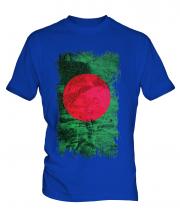 Bangladesh Grunge Flag Mens T-Shirt