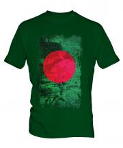 Bangladesh Grunge Flag Mens T-Shirt